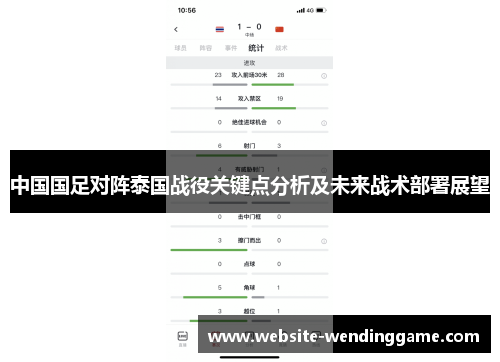 中国国足对阵泰国战役关键点分析及未来战术部署展望